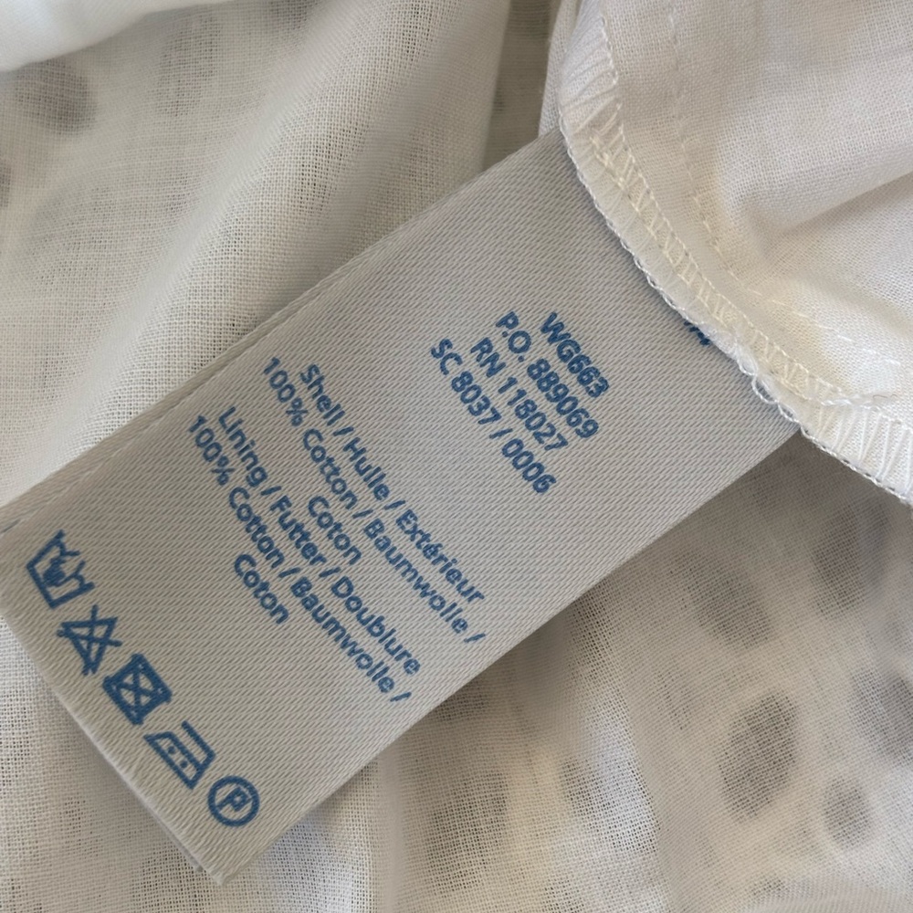 Boden White Eyelet Pencil Skirt - Picture 4 of 4